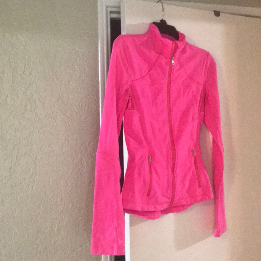 COPY - Pink Lululemon workout jacket